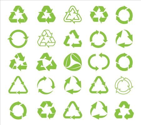 Creative Content by hakan kaçar Recycle Sign Design, Recycle Symbol Design, Recycle Design Graphic, Sustainable Symbol, Recycle Label, Sustainability Icon, Recycle Illustration, Sustainability Logo, Pollution Poster