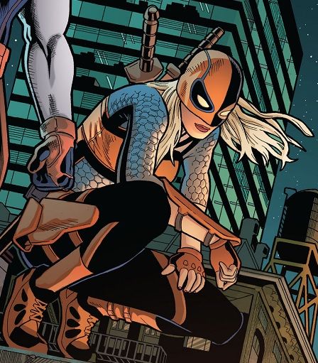 Rose Wilson (Character) - Comic Vine Teen Titans Characters, Deathstroke The Terminator, Rose Wilson, Comic Book Girl, Dc Art, Dc Villains, Dc Comics Artwork, Batman Universe, Dc Comics Characters