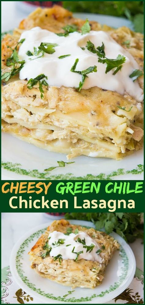 Spicy Green Chili Chicken Lasagna, Mexican Chicken Lasagna Recipe, Green Chili Chicken Lasagna Recipe, Green Chile Lasagna, Spicy Chicken Lasagna, Green Chile Chicken Lasagna, Green Chili Lasagna Recipe, Green Lasagna Recipe, Rotisserie Chicken Lasagna Recipes