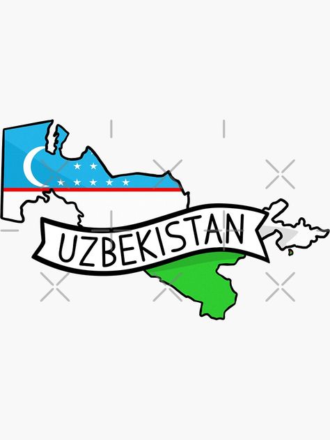 Flag Uzbekistan, Uzbekistan Flag, Flag Drawing, Map Sticker, Flag Art, Cute Wallpaper Backgrounds, Wallpaper Backgrounds, Cute Wallpapers, Art Painting