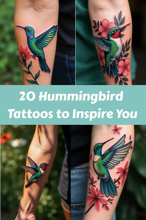 20 Hummingbird Tattoos to Inspire You Humming Bird Chest Tattoo, Hummingbird Tattoo With Flowers Half Sleeves, Hummingbird Tattoos For Women, Elegant Tattoo Ideas, Hummingbird Tattoos, Unique Wrist Tattoos, Hummingbird Design, Yakuza Tattoo, Trash Polka Tattoo