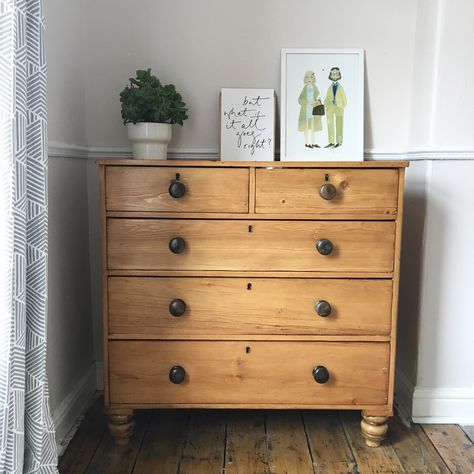 Pine Furniture Living Room Ideas, Living Room Dresser Rustic Cottage, Pine Dressers, Upcycled Pine Drawers, Furniture Living Room Ideas, Painted Pine Chest Of Drawers, Upcycle Pine Chest Of Drawers, Pine Chest Of Drawers, Pine Dresser