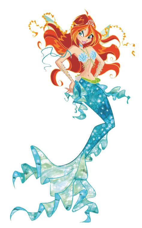 Winx Mermaid, The Winx Club, Desenhos Love, Klub Winx, Bloom Winx Club, Mermaid Coloring Pages, Fairy Artwork, Mermaids And Mermen, Mermaid Coloring