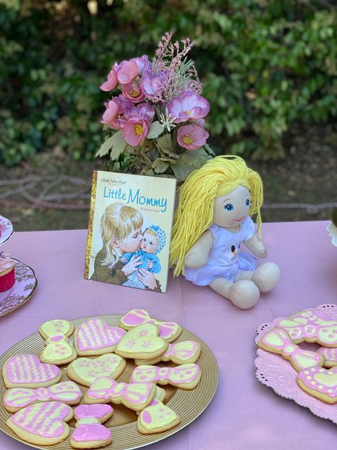 Baby Doll Brunch Birthday, Baby Doll Birthday Party, Dolly Party, Lilly James, Doll Tea Party, 8 Birthday, Doll Party, Bday Girl, Tea Party Birthday