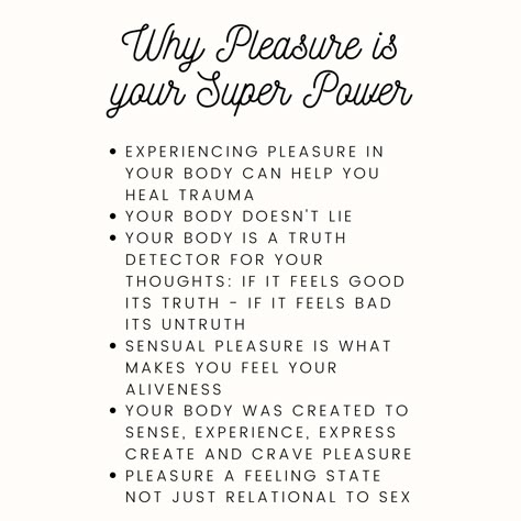 I want to bust the myth that healing work has to suck and feel awful. (I'm also not saying its "easy") You not healing your shit is what is causing you to feel like shit. That's why I created a free live training to help you soothe your nervous system with pleasure practices to get back into your power, confidence and sense of freedom. Click here to register https://mailchi.mp/168a6384d745/sos-method-training The Pleasure Principle, Heal Your Sexuality, Obsession Spells, Pleasure Quote, Sacred Sexuality, Womb Healing, Divine Feminine Spirituality, Healing Affirmations, Energy Healing Spirituality