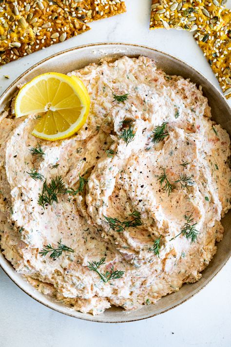 Salmon Dip Recipes, Boil Lemons, Smoked Salmon Cream Cheese, Salmon Dip, Smoked Salmon Dip, Salmon Cream Cheese, Smoked Salmon Recipes, Charcuterie Recipes, Simply Delicious