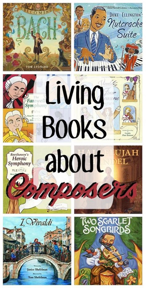 Charlotte Mason Picture Study, Composer Study, Charlotte Mason Homeschool, Homeschool Music, Homeschool Books, Music Appreciation, Living Books, Charlotte Mason, Homeschool Art