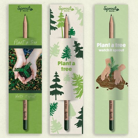 Our forests are essential to combating climate change and preventing biodiversity loss. Companies around the world are playing their part by supporting initiatives to conserve and restore degraded forests.🌲🌳🌲 Does your company have a tree-planting initiative to promote? If so, SproutWorld’s plantable spruce pencils are a simple, visual and memorable way to communicate your message. See our single card sleeve designs for inspiration. 🌳🌱💚 Paper Zine, Seed Pencil, Biodiversity Loss, Plant A Tree, Seed Paper, Card Sleeve, Ways To Communicate, Sleeve Designs, A Tree