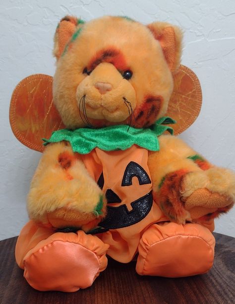 Pumpkin Build A Bear, Pumpkin Kitty Build A Bear, Build A Bear Frog Halloween, Pumpkin Cat Build A Bear, Pumpkin Kitty, Halloween Build A Bear, Build A Bear Halloween, Pumpkin Bear Jellycat, Cute Halloween Jelly Cats