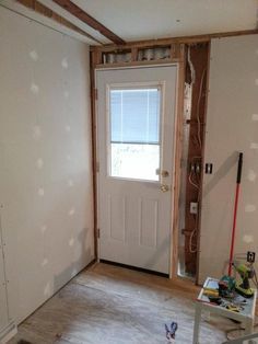 Mobile Home Front Door, Mobile Home Redo, Single Wide Remodel, Mobile Home Doors, Mobile Home Repair, Mobile Home Exteriors, Mobile Home Makeovers, Home Repair Services, Mobile Home Renovations