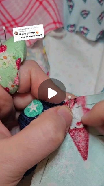 Pincushion Tutorial, Tiktok Account, U Tube, Background Music, Old Video, Pin Cushion, Easy Sewing Projects, I'm Sorry, Pin Cushions