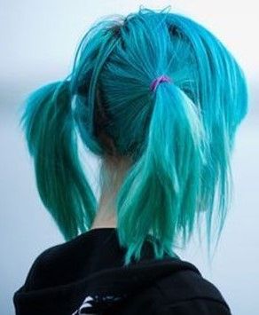 Blue Hair in Pigtails♡ #Hairstyle #Dyed_Hair #Beauty Look Grunge, Hair Color Blue, Dye My Hair, Hair Dye Colors, Hair Reference, Hair Inspo Color, 영감을 주는 캐릭터, Grunge Hair, Dream Hair