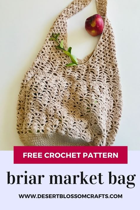 Free Market Bag Crochet Pattern, Market Bag Crochet Pattern, Crochet Produce Bag, Crochet Grocery Bag Pattern Free, Crochet Shopping Bag, Crochet Market Bag Free Pattern, Crochet Grocery Bag, Grocery Bag Pattern, Shopping Bag Pattern