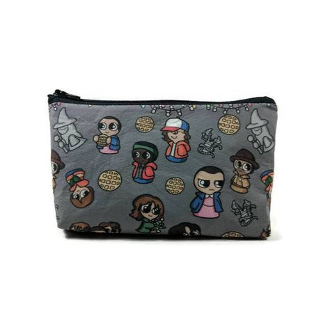 Stranger Things Makeup Bag, Tampon Case Zipper Pouch, Toiletry Bag,... ($13) ❤ liked on Polyvore featuring beauty products, beauty accessories, bags & cases, cosmetic bag, travel toiletry case, purse makeup bag, toiletry bag and toiletry kits Stranger Things Makeup, Stranger Things Gift, Stranger Things Gifts, Makeup Purse, Glam Bag, Toiletry Kit, Travel Toiletries, Accessories Bags, Pencil Pouch