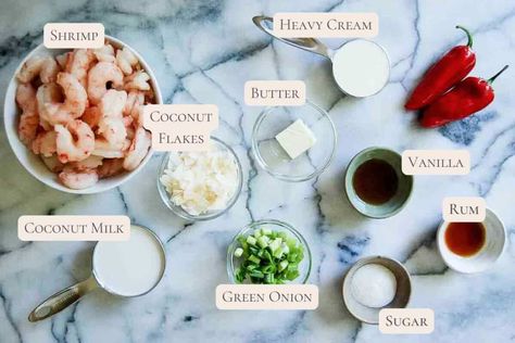 Easy, Creamy Chinese Coconut Shrimp Recipe | Front Range Fed Chinese Coconut Shrimp Recipe, Chinese Coconut Shrimp, Firecracker Meatballs, Creamy Coconut Sauce, Creamy Coconut Shrimp, Coconut Shrimp Recipe, Sushi Bowl Recipe, Coconut Shrimp Recipes, Vanilla Rum