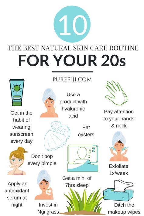 With the right skin care routine and natural skin care products in place like Pure Fiji maintaining gorgeous skin will be a lot easier as your enter your 30s and beyond! Read on to learn how easy it is to create 10 healthy natural skin care habits in your 20s from the #PureFiji blog | Natural Skin Care Products + Tips for Natural Beauty with Coconut Oi #naturalskincare #naturalskincaretips #naturalskincareproducts #naturalskincareroutine #naturalskincaresecrets How To Take Care Of Your Skin Tips, Skincare In 20s, How To Get A Healthy Skin, Habits For Healthy Skin, Healthy Tips For Skin, Healthy Skin Habits, Healthy Skin Care Natural, How To Make Your Skin White, Glowing Skin How To Get Naturally