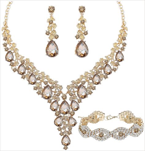 Wedding Bridal Bridesmaid Austrian Crystal Rhinestone Jewelry Sets Statement Choker Necklace Drop Dangle Earrings Sets for Wedding Party Prom Jewelry Set For Bride, Wedding Necklace Set, Rhinestone Jewelry Set, Costume Jewelry Sets, Crystal Jewelry Sets, Statement Choker, Statement Choker Necklace, Bridesmaid Jewelry Sets, Rhinestone Wedding