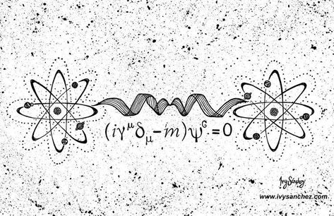 Dirac Equation, Aviation Tattoo, Neon Art Painting, Science Tattoo, Tattoo Script Fonts, Small Girly Tattoos, Choose Her, Planet Tattoos, Music Tattoo Designs