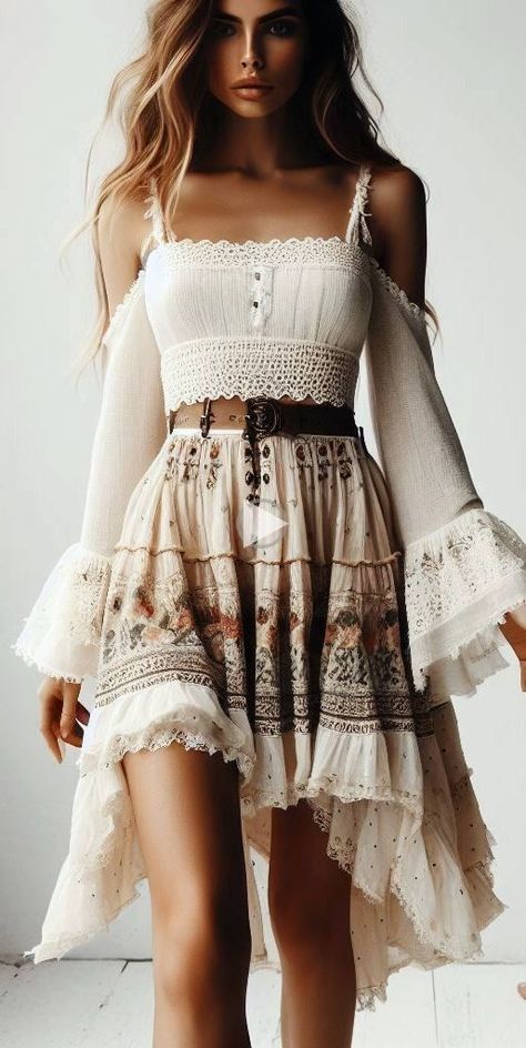 Boho Gypsy Styl..?- #Boho #Gypsy #styl Check more at https://howcandothis.com/womenstyle/boho-gypsy-styl/ Classic Boho Style Fashion, Hippie Elegante Boho Style, Boho Summer Outfits Bohemian, Plus Size Boho Clothing, Style Hippie Chic, Boho Wear, Look Boho Chic, Boho Summer Outfits, Bohemian Style Clothing