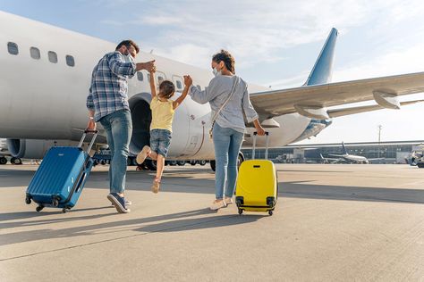 Experts Share Their Best Tips for Traveling Alone With Small Kids Cheap Flight Tickets, Flight Ticket, Travel Companies, American Airlines, Cheap Flights, Dubrovnik, British Museum, Holiday Destinations, Travel Insurance