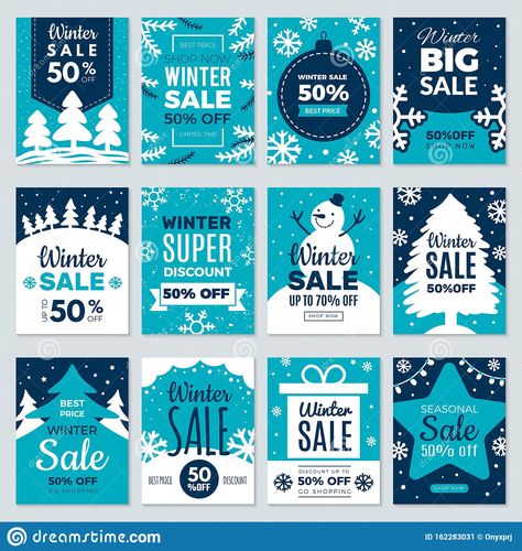 Kiss Illustration, Sale Illustration, Illustrator Design Tutorial, Christmas Promotion, Discount Poster, Christmas Ad, Christmas Graphics, Newsletter Design, Winter Design