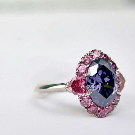 Violet Diamond, Argyle Pink Diamonds, Diamond Mines, Pink Diamonds, Purple Diamond, Fancy Diamonds, Ring Setting, The Shining, Fancy Color Diamonds