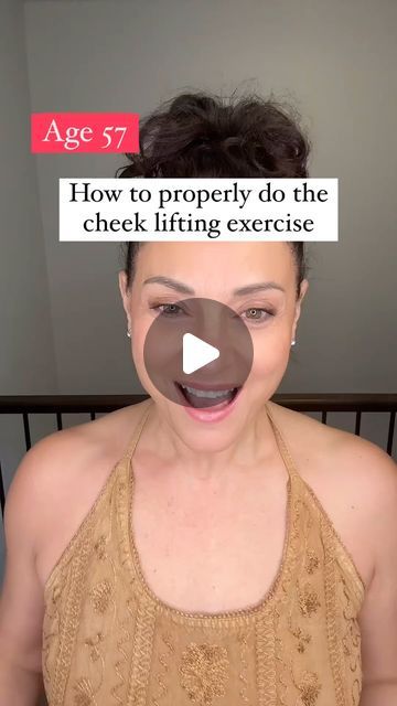 FaceFit Canada on Instagram: "A lot of you have been asking how to do the cheek lifting exercise without squinting the eyes. 
Follow these steps and let me know if this helps.

#faceyoga #cheekexercise #facefitcanada" Cheek Exercises Workouts, Lower Face Lift, Exercise Face, Face Lift Exercises, Face Muscles, Sagging Cheeks, Cheek Lift, Massage Routine, Face Fitness