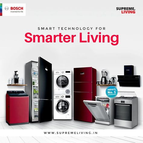 Smart Energy For Smarter Living ✨

Bring home Bosch home appliances from Supreme Living 🫶🏻

📍: No.320, Valluvar Kottam High Road, Nungambakkam 600034 

#bosch #boschprofessional #boschhome #boschtools #chennai #nungambakkam #homeappliances #homeappliancestore #deals #offers #discount #refrigerator #supremeliving Home Appliance Store, Bosch Tools, High Road, Smart Technologies, Home Library, Household Appliances, Home Gadgets, Home Hacks, Chennai