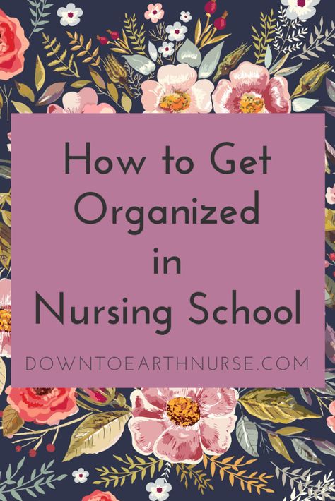 How to Get Organized in Nursing School Nurse Blog, Nursing School Memes, Nursing Hacks, Nursing School Prep, Nursing School Supplies, Tips For Studying, Nursing School Organization, Study Things, Nurse Organization