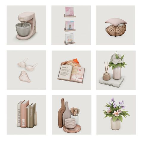 a girls first apartment.. 𐙚 ❀ -`♡´- Sims 4 Orchid Cc, Sims 4 Dish Rack, Sims 4 Bust The Dust Cc, Sims 4 Decoration Cc Patreon, Sims 4 Table Decor, Sims 4 Cc Furniture Decoration, Sims 4 Mods Home Decor, Sims 4 Cc Clutter Decor Kitchen, Ts4 Apartment Cc