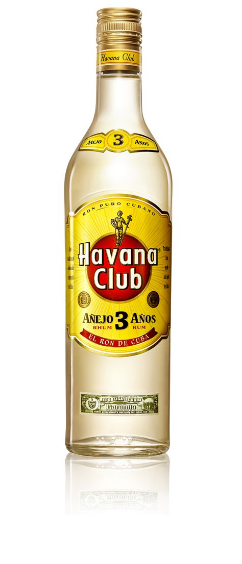 Havana Club Añejo 3 años AKA: Havana Club 3-Year  Looking for a cocktail mixing staple? As Havana Club state, this Cuban rum produces that authentic Mojito taste. This is also a good rum to mix with Coke/Cola. Havana Club Rum, Liberia Africa, Vodka Wine, Good Rum, Havana Club, Smirnoff Vodka, Cuban Food, Caribbean Rum, Coke Cola