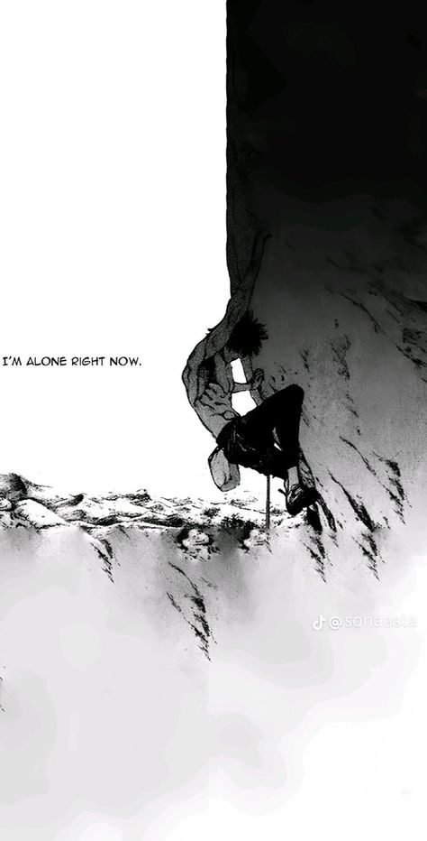 The Climber Wallpaper Manga, The Climber Wallpaper, Anime Motivation Wallpaper, Manga Motivation, Climb The Mountain, The Climber, Gym Art, Man Up Quotes, Anime Quotes Inspirational