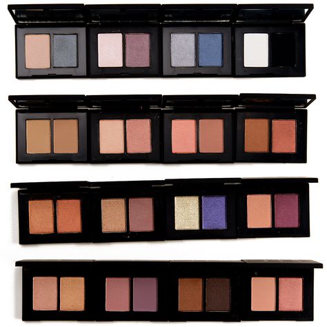 NARS Duo Eyeshadows Swatches (2018) Eye Makeup Diagram, Makeup Diagram, Nars Duo Eyeshadow, Nars Eyeshadow, Parts Of The Eye, Celebrity Makeup Artist, Makeup Tips For Beginners, Makeup To Buy, Kiss Makeup