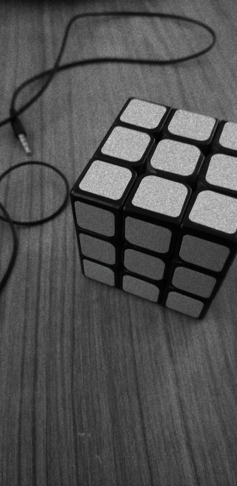 Rubik's cube solved Rubix Cube Aesthetic, Rubiks Cube Wallpaper, Rubik's Cube Solve, Black White Wallpaper, Rubix Cube, Image Swag, Rubik's Cube, Black And White Wallpaper, White Wallpaper