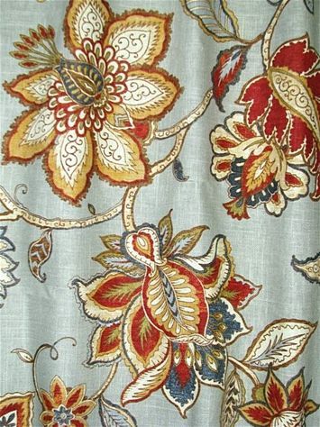 Floral Drapery Fabric, Floral Drapery, Jacobean Style, Jacobean Embroidery, Jacobean Floral, Cushion Embroidery, Kalamkari Painting, Fabric Photography, Arte Popular