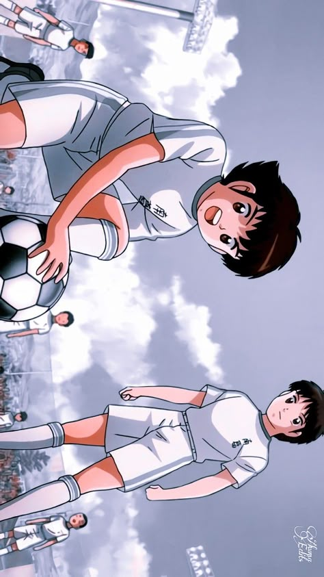 Tsubasa Wallpaper, Kojiro Hyuga, Kaptan Tsubasa, Space Iphone Wallpaper, Football Artwork, Anime Lock Screen, Minimal Wallpaper, Captain Tsubasa, Character Wallpaper