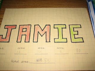 Buggy for Second Grade: Homophones, Area, and Rocks Oh My! Finding Area, Area Perimeter, Math Notebook, Area And Perimeter, Math Measurement, Math School, Math Time, Math Projects, Math Geometry