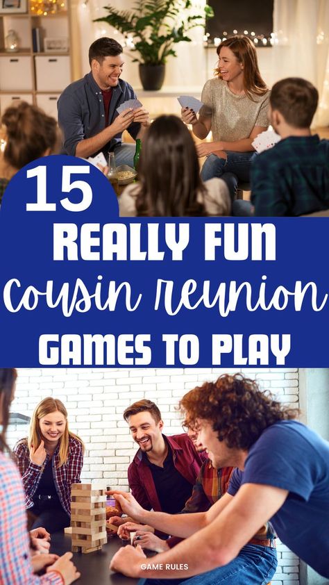 games to play with cousins Fun Games To Play With Cousins, Games To Play With Cousins, Cousins Night, Adult Games Party, College Party Games, Family Games Indoor, Fun Games To Play, Adult Game Night, Family Games Outdoor