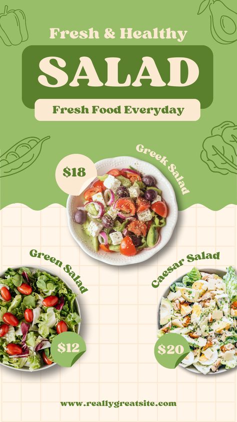 Promote fresh, healthy choices with our green and beige Instagram story template! Perfect for highlighting nutritious meals and wholesome deals with a clean, earthy design. 🥗🌿✨ #HealthyFoodPromo #GreenAndBeige #FreshEats Healthy Food Social Media Design, Food Promotion Design, Healthy Food Instagram, Beige Instagram, Earthy Design, Fresh Eats, Food Promotion, Food Board, Promotional Design