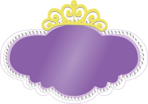 Logo de Princesa Sofia | Imágenes para Peques Princess Sofia Birthday Party Ideas, Sofia The First Birthday Cake, Princes Sofia, Sofia The First Characters, Sofia The First Cake, Disney Princess Cake Topper, Sofia Cake, Princess Sofia Birthday, Princess Frame