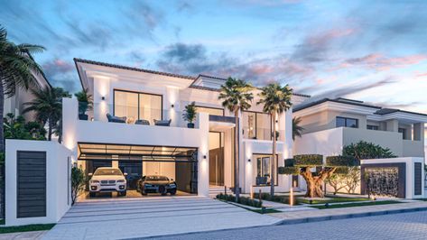 Dubai Homes Villas, Dubai Villa Interiors Luxury, House Dubai, Villa Images, Houses In Dubai, Dubai Luxury Home, Dubai Palm Jumeirah Villas, Dubai House Design, Dubai Home