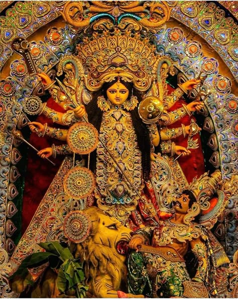 Ma Durga Wallpaper, Durga Wallpaper, Mahisasur Mardini, Zodiac Sign For October, Durga Hd Wallpaper, Maa Durga Hd, Navratri Maa Durga, Maa Durga Hd Wallpaper, Durga Navratri