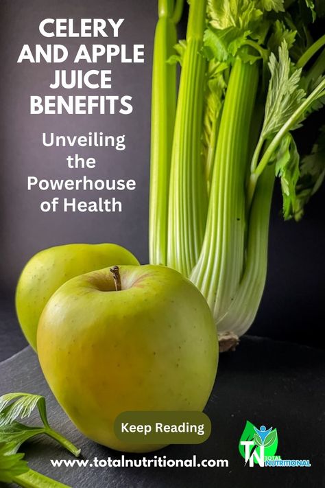 Celery and Apple Juice Benefits: Unveiling the Powerhouse of Health Celery And Apple Juice, Blender Juices, Apple Celery Juice, Apple Juice Benefits, Green Apple Benefits, Benefits Of Celery Juice, Health Juice Recipes, Benefits Of Celery, Health Juice