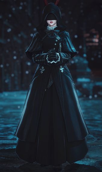 Fantasy Mage Outfit, Ffxiv Outfits, Ff14 Glamour, Nun Outfit, Ffxiv Glamour, Black Mage, Warrior Outfit, Hunter Outfit, Eorzea Collection