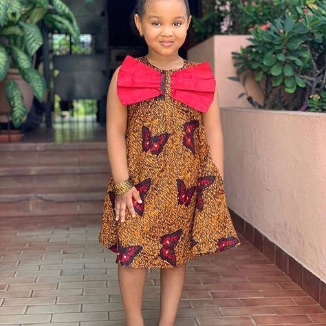 Ankara Styles Gowns: for Children Day Ladies 2019 -  DeZango  FacebookTwitterWhatsAppAddThis Baby African Clothes, Ankara Styles For Kids, Dora Birthday, Children Day, Kaftan Gown, Children Dress, Ankara Designs, African Dresses For Kids, Ankara Gown Styles