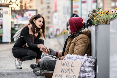 Showing Compassion, Stephanie Brown, Help The Poor, Man Sitting, Endocrine System, Human Interaction, Make Good Choices, Helping The Homeless, Nervous System