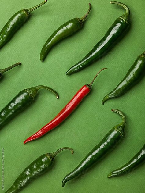 Background with green and red peppers by Milles Studio for Stocksy United Eating Food Quotes, Creative Composition, Photo Macro, Michelada, Green Peppers, Food Backgrounds, Food Wallpaper, Composition Photography, Green And Red