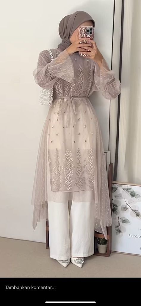 2024 Lebran LiLi Style Muslim Fashion Dress Gowns, Muslim Fashion Dress Modern, Model Dress Kebaya, Dress Brokat Modern, Kondangan Outfit, Dress Muslim Modern, Fesyen Islam, Kebaya Modern Dress, Bg Design