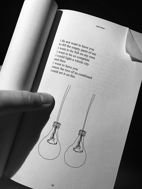 Milk And Honey Tattoo, Rupi Kaur Tattoo, Rupi Kaur Milk And Honey, Milk And Honey Quotes, Lightbulb Tattoo, Honey Quotes, Rupi Kaur, Tattoos Ideas, Milk And Honey