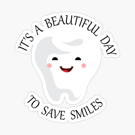 Poster Dentist, Dentist Stickers, Dental Stickers, Dentist Quotes, Dentist Graduation, Dentist Gifts, Dental Wallpaper, Smile Illustration, Dentist Day